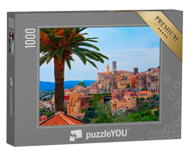 Puzzle de 1000 pièces « Grasse Village sur la Côte d'Azur, France »
