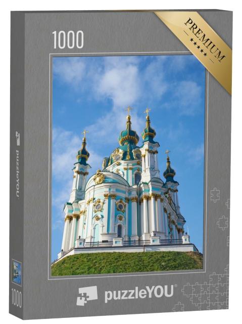 Puzzle de 1000 pièces « Église Saint-André à Kiev, Ukraine »