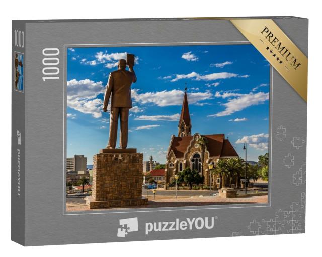 Puzzle de 1000 pièces « Monument au premier président namibien à Windhoek, Namibie »