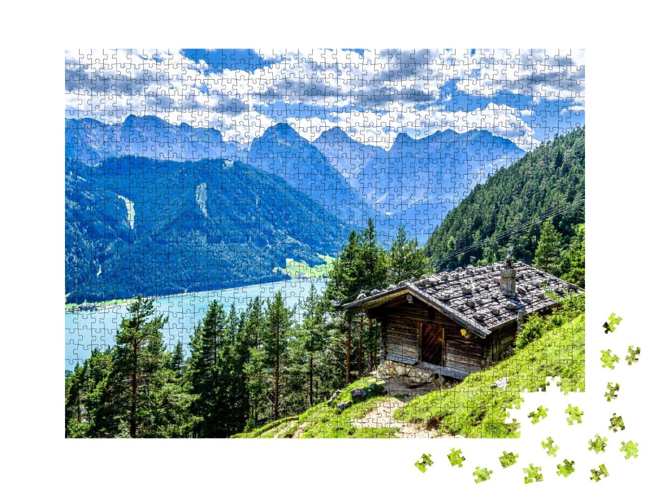 Puzzle de 1000 pièces « Le lac Achensee en Autriche, près de Pertisau »