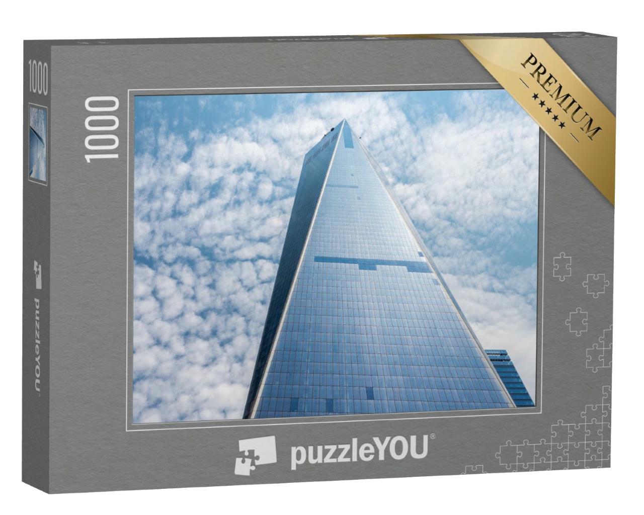 Puzzle de 1000 pièces « Freedom Tower 1 WTC à Manhattan »