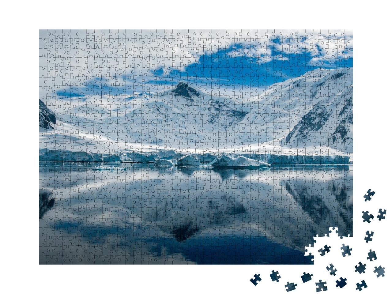 Puzzle de 1000 pièces « Paysage bizarre de l'Antarctique »
