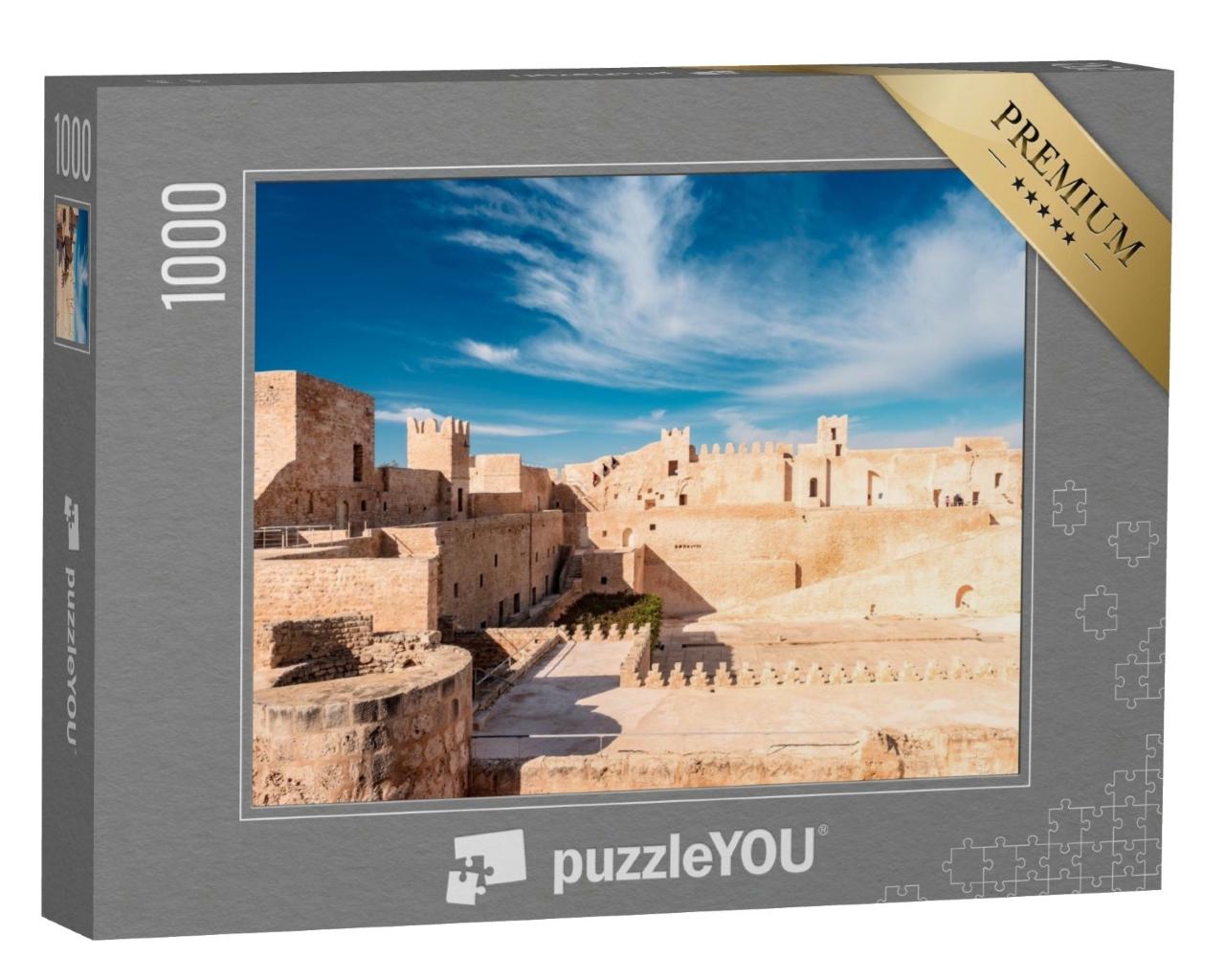 Puzzle de 1000 pièces « Cour intérieure de la forteresse de Monastir, Tunisie »
