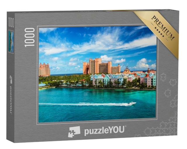 Puzzle de 1000 pièces « Vue de la ville de Nassau, Bahamas, Caraïbes »