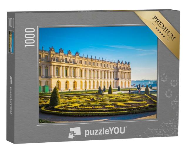 Puzzle de 1000 pièces « Versailles et ses beaux jardins, patrimoine mondial de l'humanité en France »