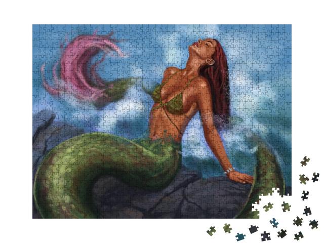 Puzzle de 1000 pièces « La belle sirène »