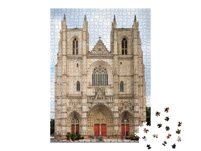 Puzzle de 1000 pièces « Cathédrale de Nantes »