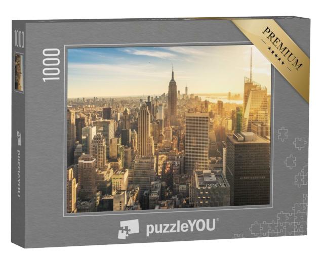 Puzzle de 1000 pièces « Skyline de Manhattan »