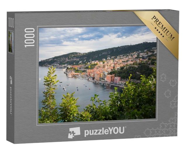 Puzzle de 1000 pièces « Villefranche sur mer Côte d'Azur »