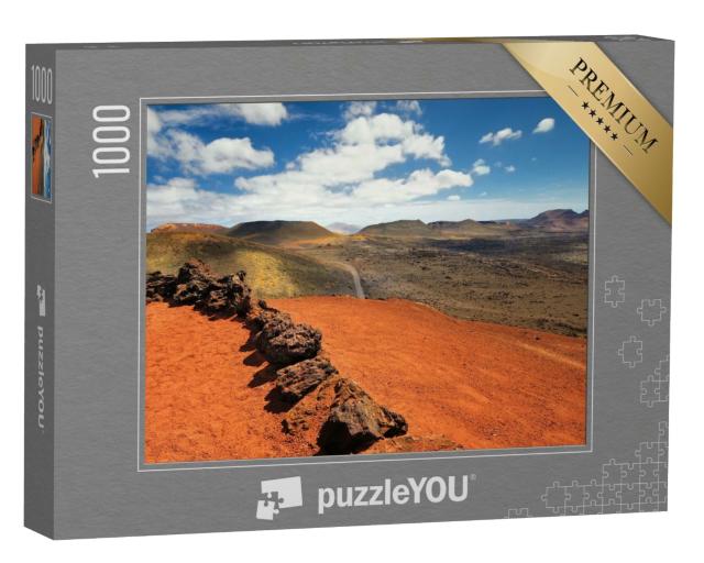 Puzzle de 1000 pièces « Montagnes de feu, parc national de Timanfaya sur l'île de Lanzarote »