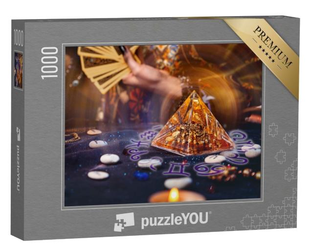 Puzzle de 1000 pièces « Pyramide magique en verre »
