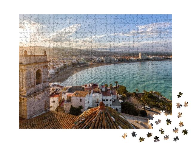 Puzzle de 1000 pièces « Ville côtière romantique, Valence, Espagne »