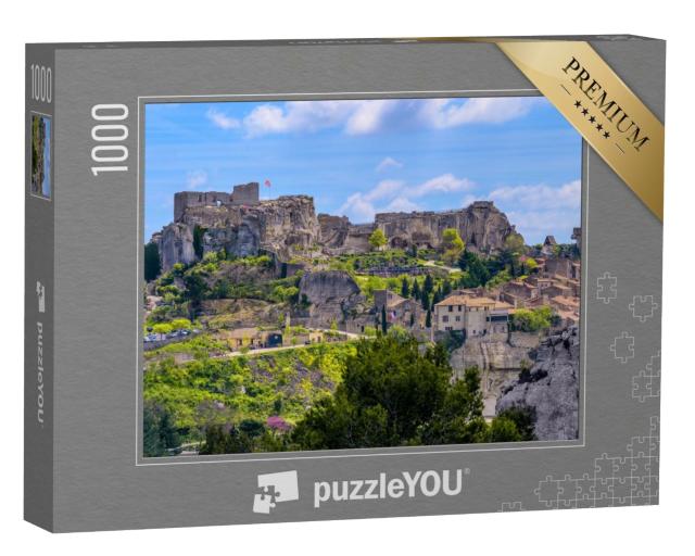 Puzzle de 1000 pièces « Les Baux-de-Provence Village rocheux dans les Alpilles, Provence, France »