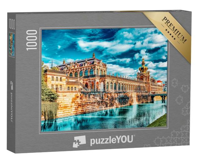 Puzzle de 1000 pièces « Dresdner Zwinger, Saxe, Allemagne »