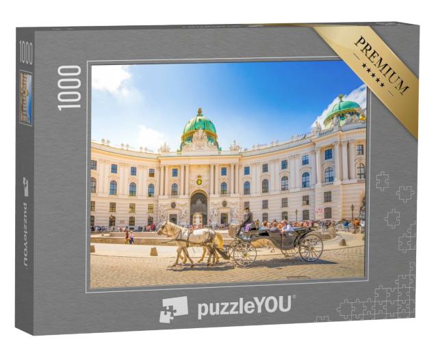 Puzzle de 1000 pièces « Alte Hofburg, Vienne, Autriche »