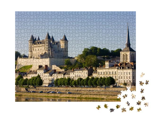 Puzzle de 1000 pièces « Saumur, Pays-de-la-Loire, France »