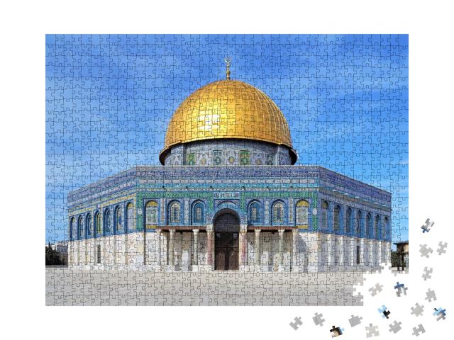 Puzzle de 1000 pièces « Dôme du Rocher à Jérusalem »
