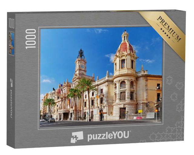 Puzzle de 1000 pièces « Vue de Valence, Espagne »