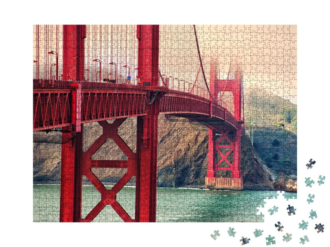 Puzzle de 1000 pièces « Pont du Golden Gate »