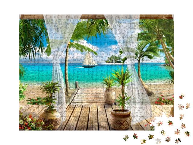 Puzzle de 1000 pièces « Paradis tropical »