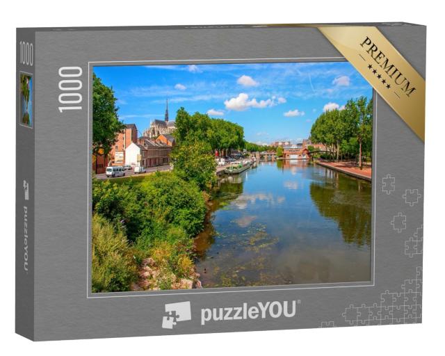 Puzzle de 1000 pièces « Amiens est une ville du nord de la France, dans le département de la Somme et la région Picardie. »