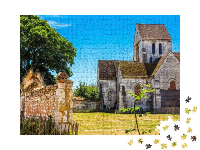 Puzzle de 1000 pièces « Chapelle Saint-Lazare sur le site de la Maladrerie Saint-Lazare, Beauvais, France »