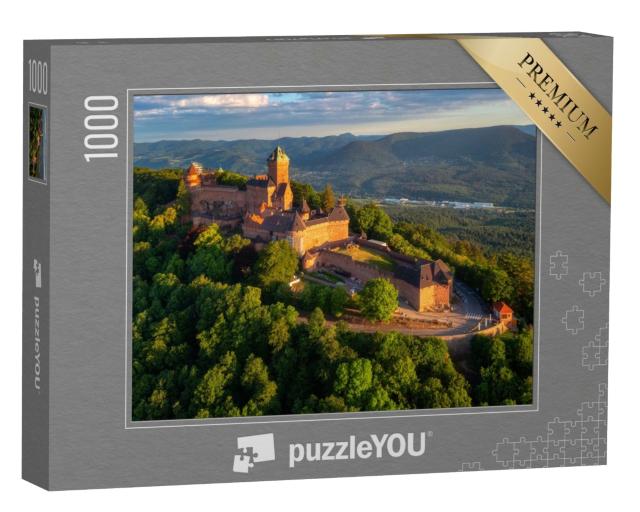 Puzzle de 1000 pièces « Château du Haut-Koenigsbourg dans les Vosges, près de Sélestat »