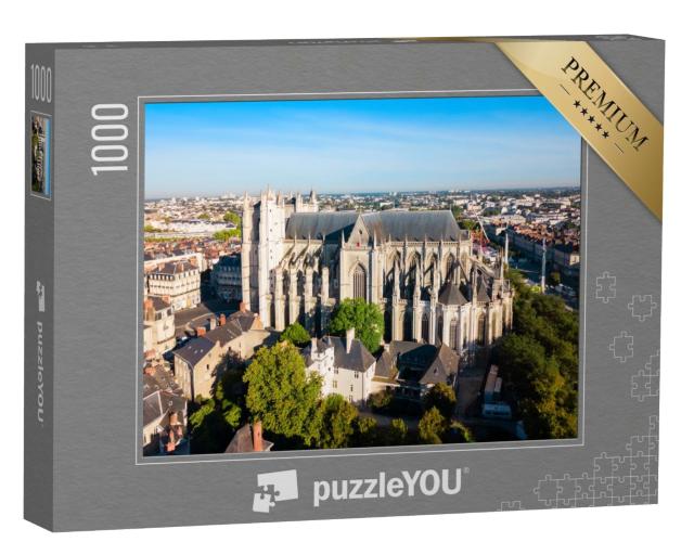 Puzzle de 1000 pièces « Cathédrale St. Pierre et St. Paul de Nantes dans la ville de Nantes, Pays de la Loire en France »