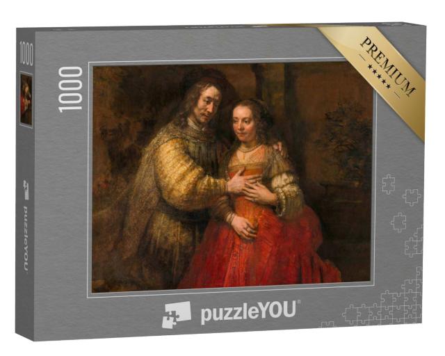 Puzzle de 1000 pièces « Rembrandt - Isaac et Rébecca »