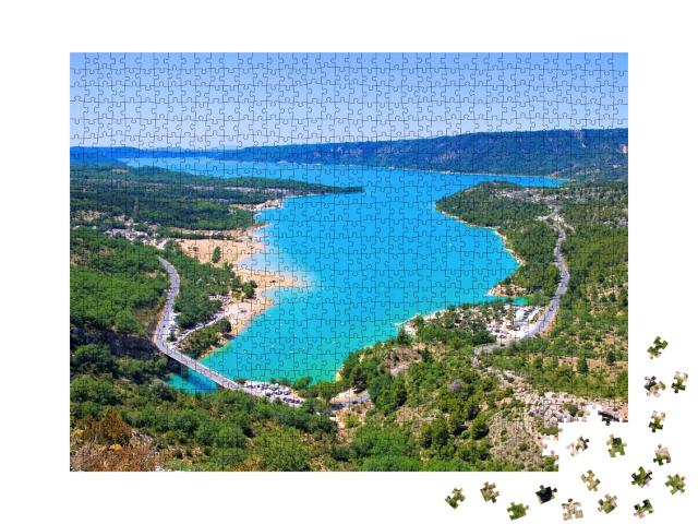 Puzzle de 1000 pièces « Lac de Sainte-Croix »