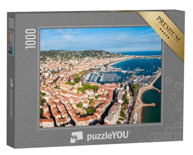 Puzzle de 1000 pièces « Vue panoramique sur Cannes »