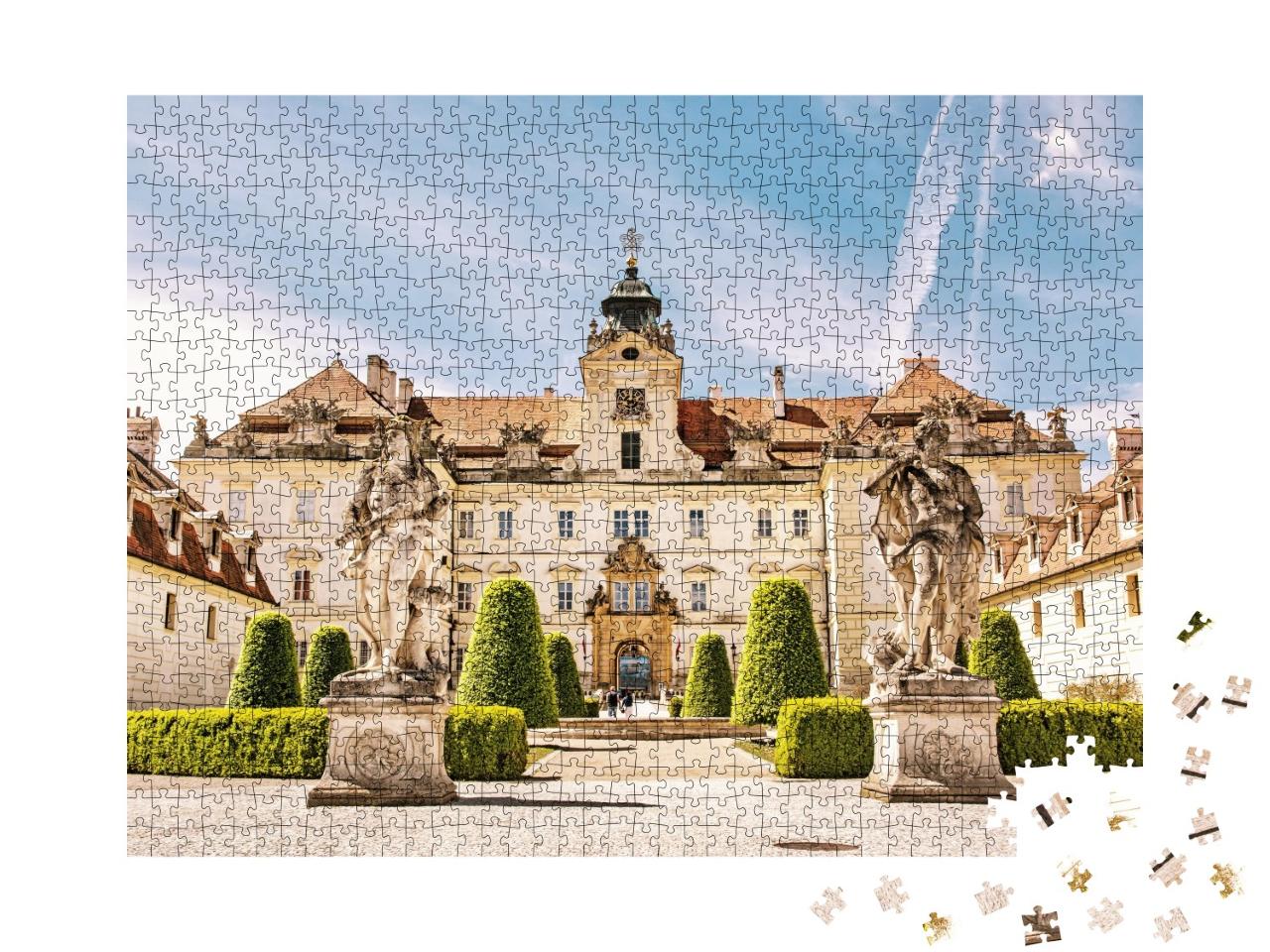 Puzzle de 1000 pièces « Résidences baroques de Valtice, Europe centrale »