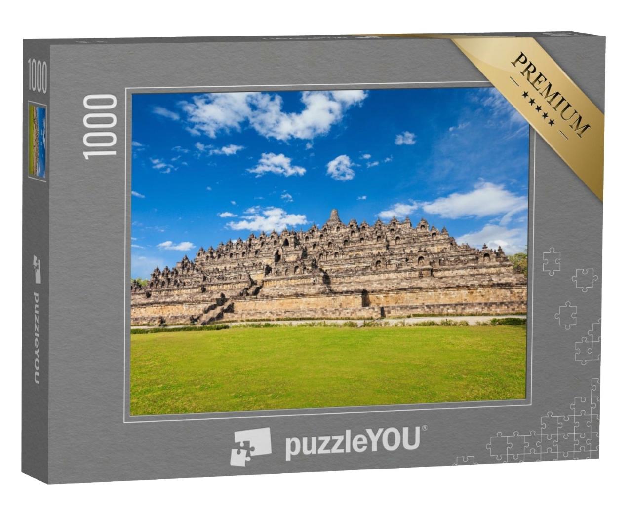 Puzzle de 1000 pièces « Borobudur est un temple bouddhiste mahayana, Indonésie »
