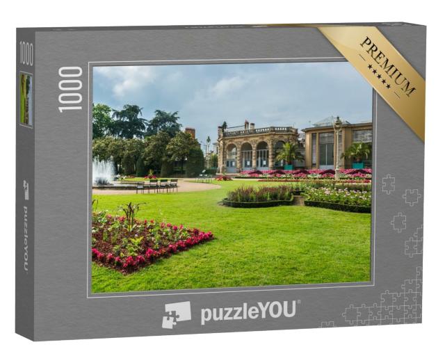 Puzzle de 1000 pièces « Le parc du Thabor à Rennes »