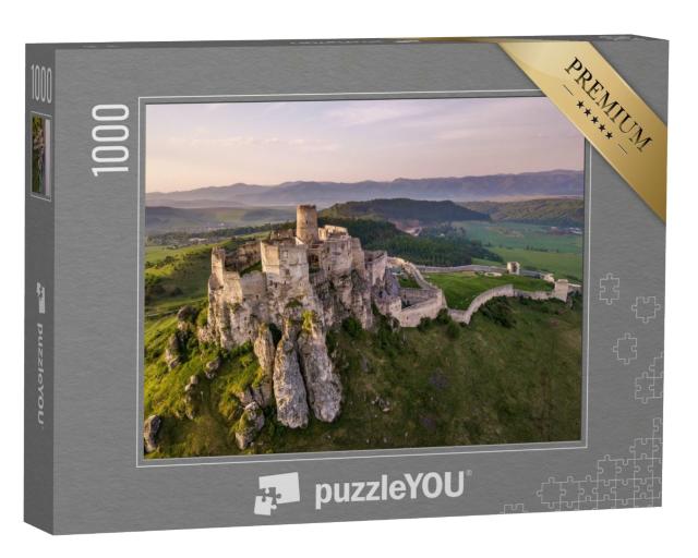 Puzzle de 1000 pièces « Impressionnant château de Spiš en Slovaquie »