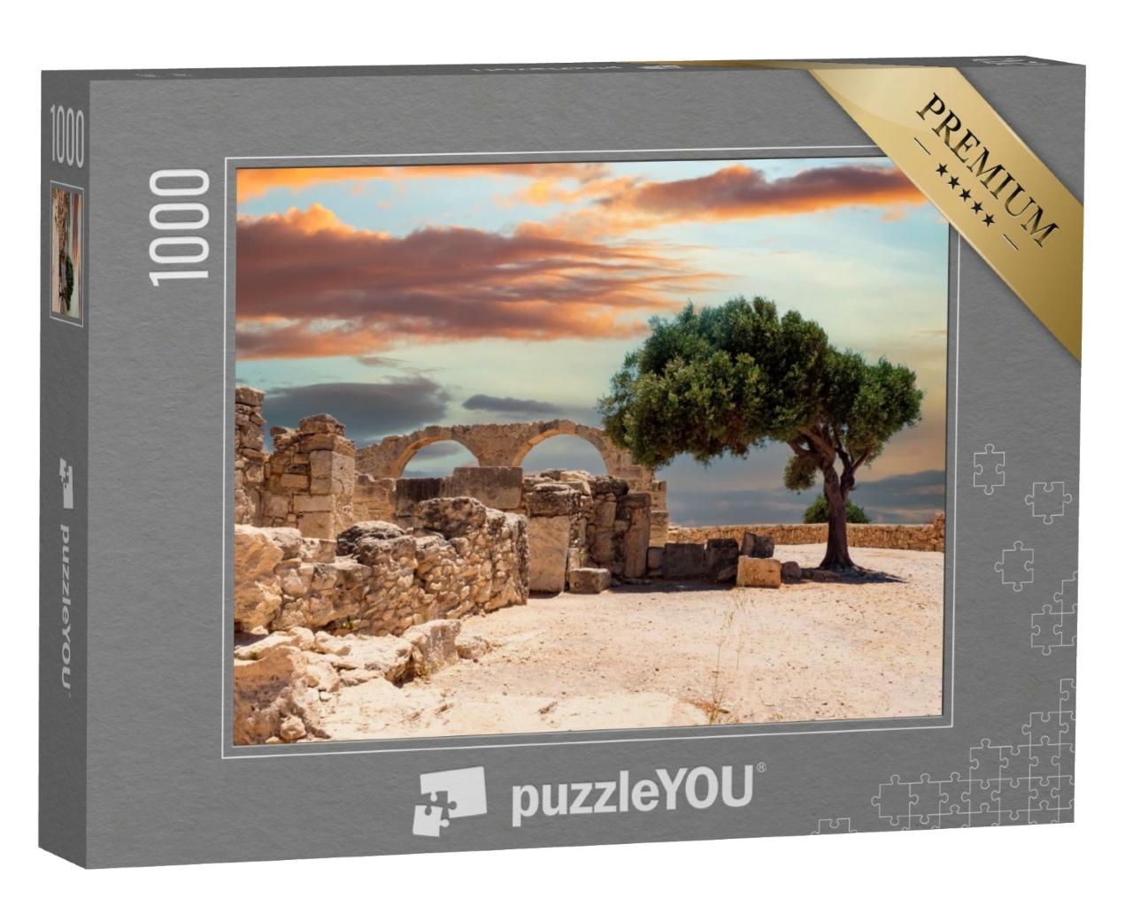 Puzzle de 1000 pièces « Ruines d'une ville antique à Chypre »