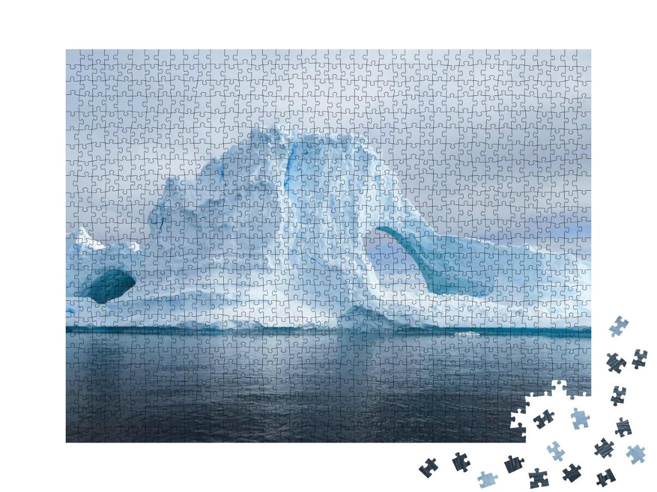 Puzzle de 1000 pièces « Glaciers et icebergs de l'Antarctique »