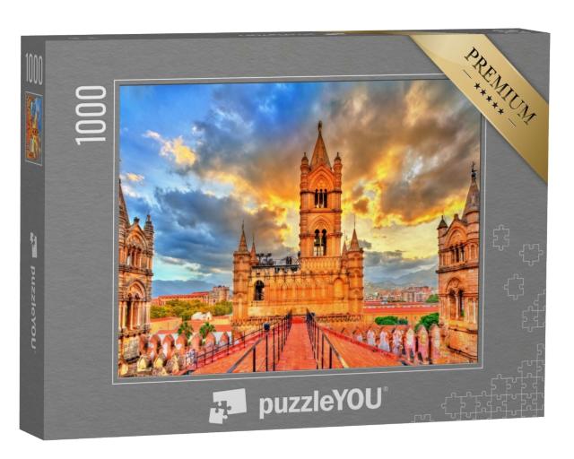 Puzzle de 1000 pièces « La cathédrale de Palerme, Sicile »