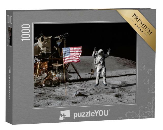 Puzzle de 1000 pièces « Saut sur la lune »