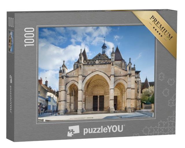 Puzzle de 1000 pièces « Basilique Notre-Dame de Beaune »