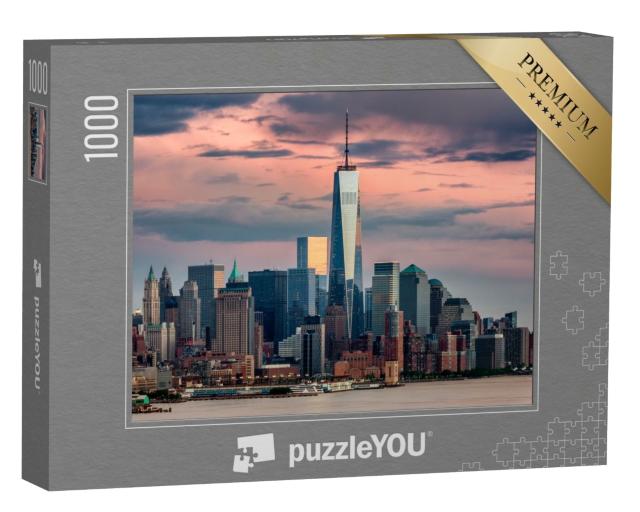Puzzle de 1000 pièces « One World Trade Center à New York, États-Unis »