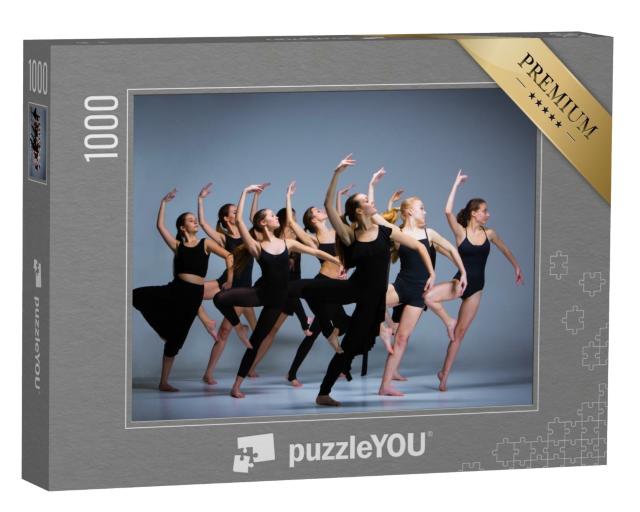 Puzzle de 1000 pièces « Danseuses de ballet en pose »