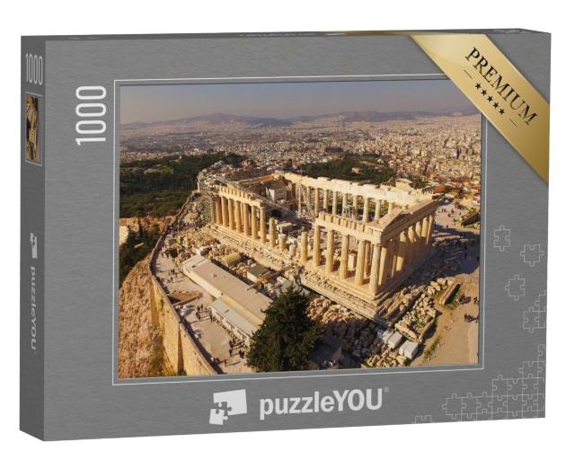 Puzzle de 1000 pièces « Vue aérienne de l'Acropole avec le Parthénon, Grèce »