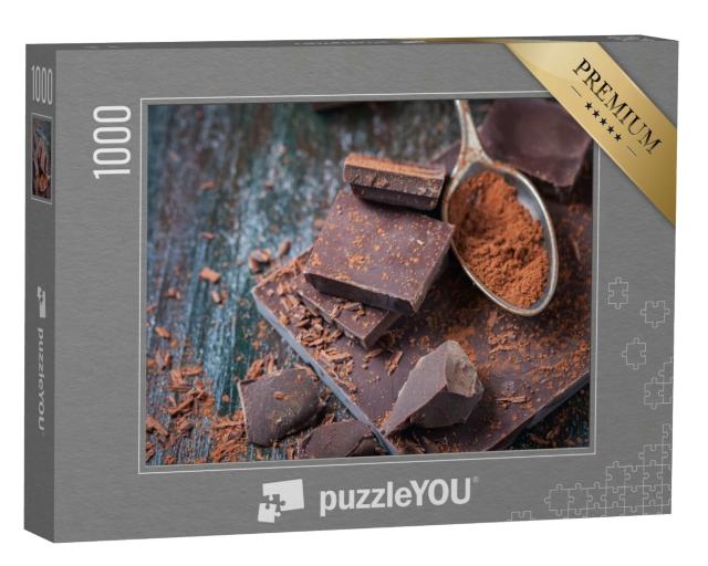 Puzzle de 1000 pièces « Chocolat noir »