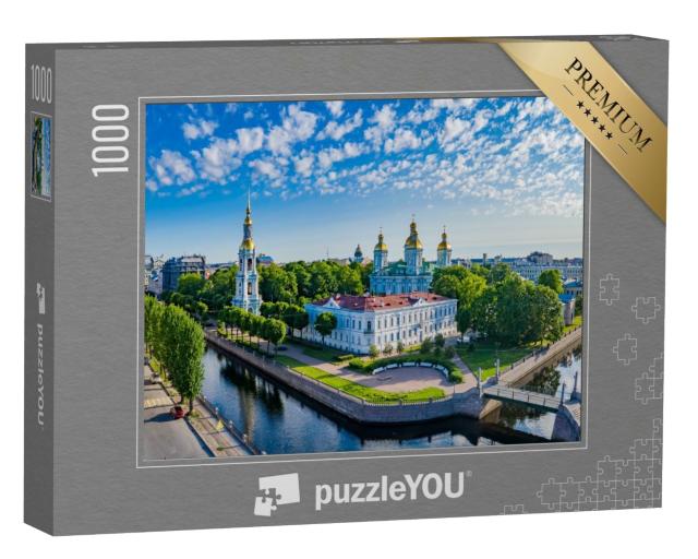 Puzzle de 1000 pièces « Panorama de Saint-Pétersbourg, Russie »