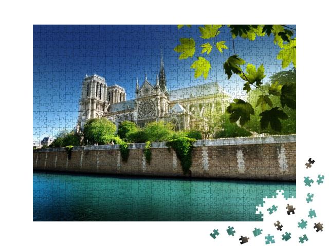 Puzzle de 1000 pièces « Notre Dame Paris, France »