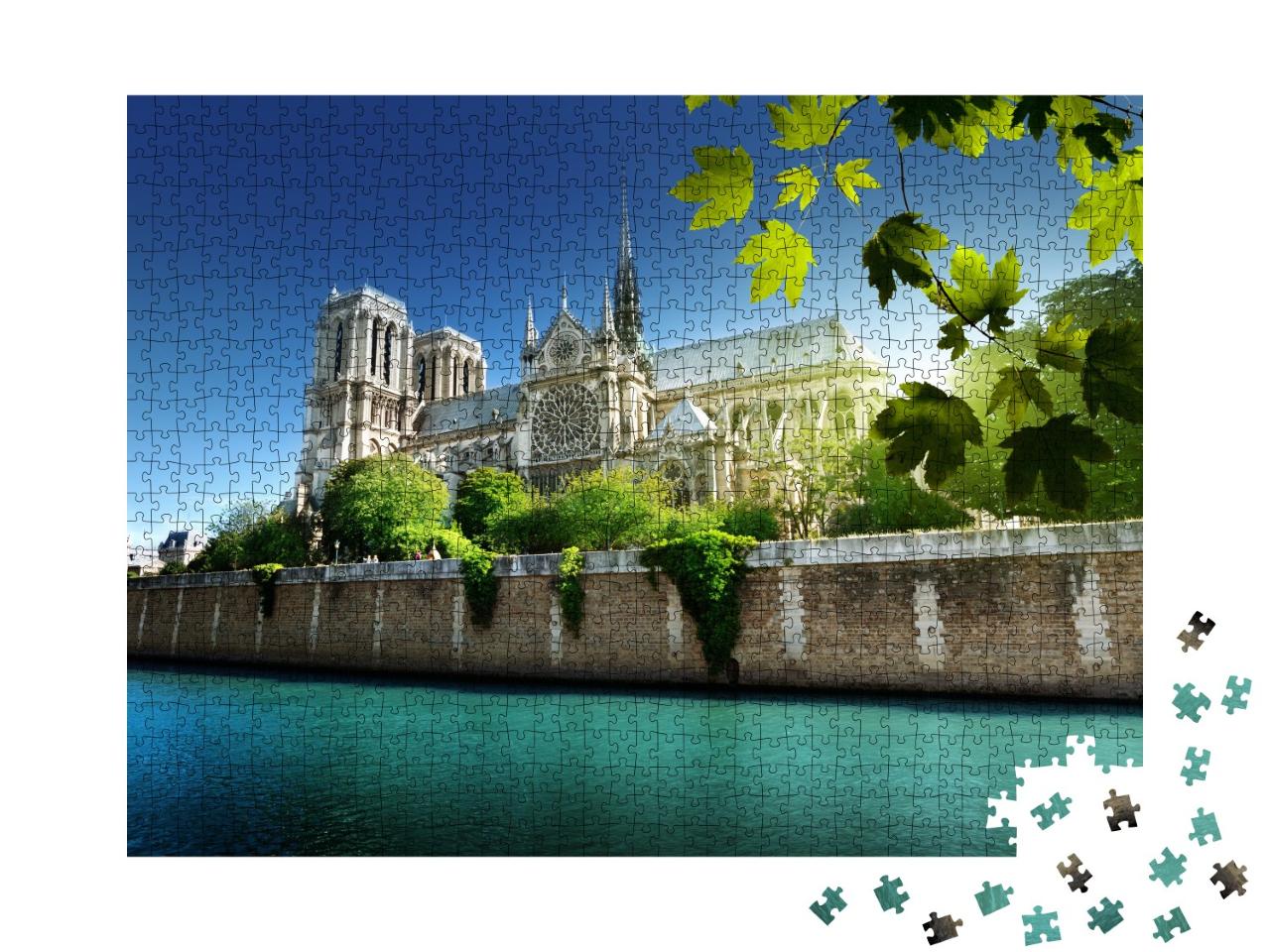 Puzzle de 1000 pièces « Notre Dame Paris, France »