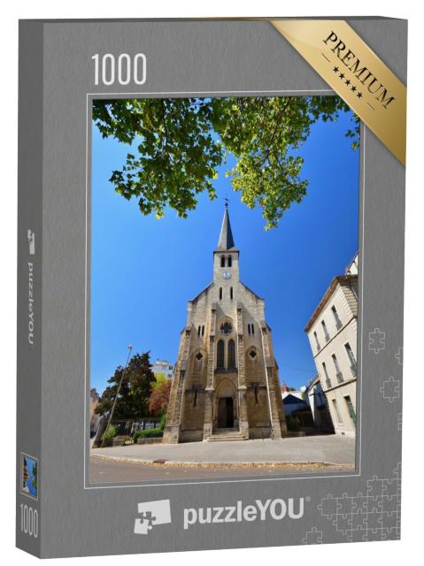 Puzzle de 1000 pièces « Dijon, France. L'église Saint-Pierre de Dijon. 10 août 2022. »