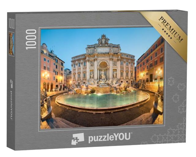 Puzzle de 1000 pièces « Fontaine de Trevi, Rome »