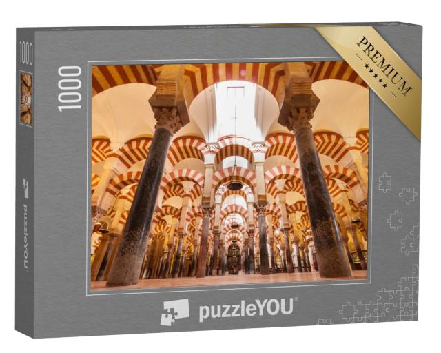 Puzzle de 1000 pièces « Cathédrale et ancienne Grande Mosquée de Cordoue »